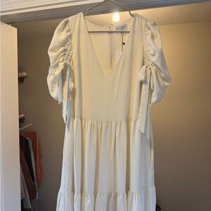 Gibson Latimer Dress. Never Worn. White